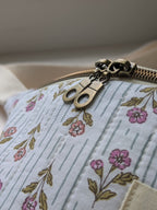 Sac banane | Motif Floréa | Sacoche artisanale faite au Québec