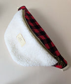 Sac banane Sherpa Carreaux -Louinspirations