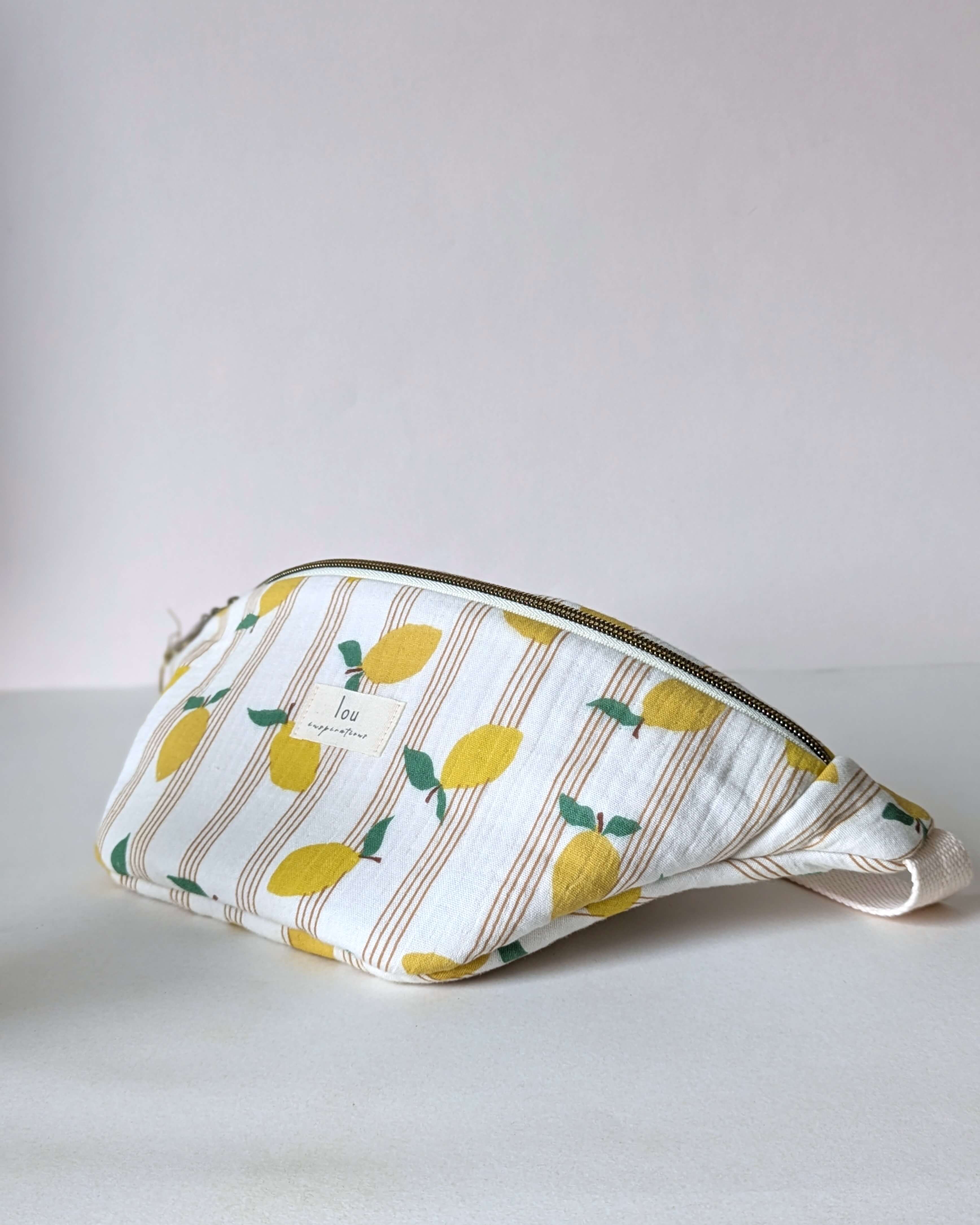 Sac banane Citron | Artisanal & ajustable