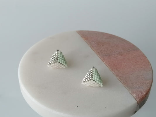 Boucles d'oreilles Prisme Mint