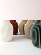 Vase pour fleurs séchées - impression 3D - design bohème et organique - Modèle Olli - Lou Inspirations