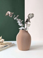 Vase pour fleurs séchées - impression 3D - design bohème et organique - Modèle Olli - Mis en situation - Lou Inspirations